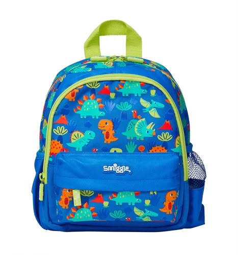 Sac à Dos Enfant Dinosaure Bleu